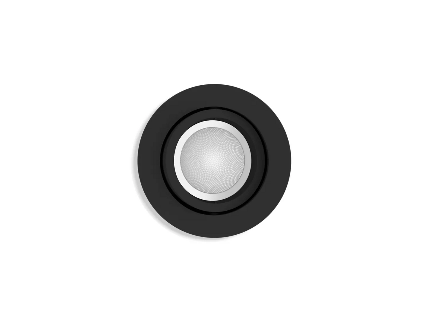 Philips Hue Centura Recessed Spotlight Black 1 X 4.2W GU10 Color Ambiance 400 lm