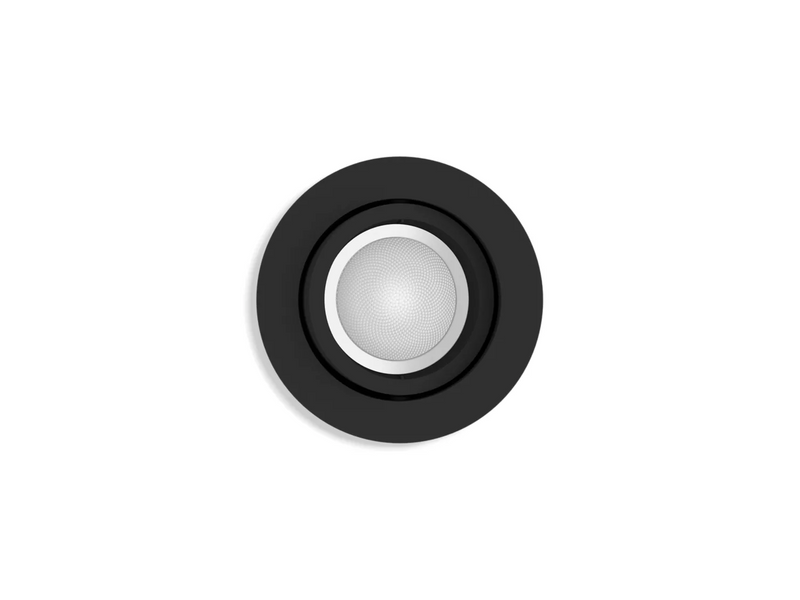 Philips Hue Centura Recessed Spotlight Black 1 X 4.2W GU10 Color Ambiance 400 lm