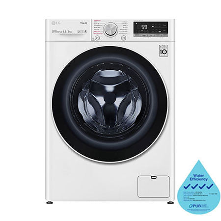 LG FV1285H4W AI Direct Drive  Front Load Washer  Dryer 8.5/5kg