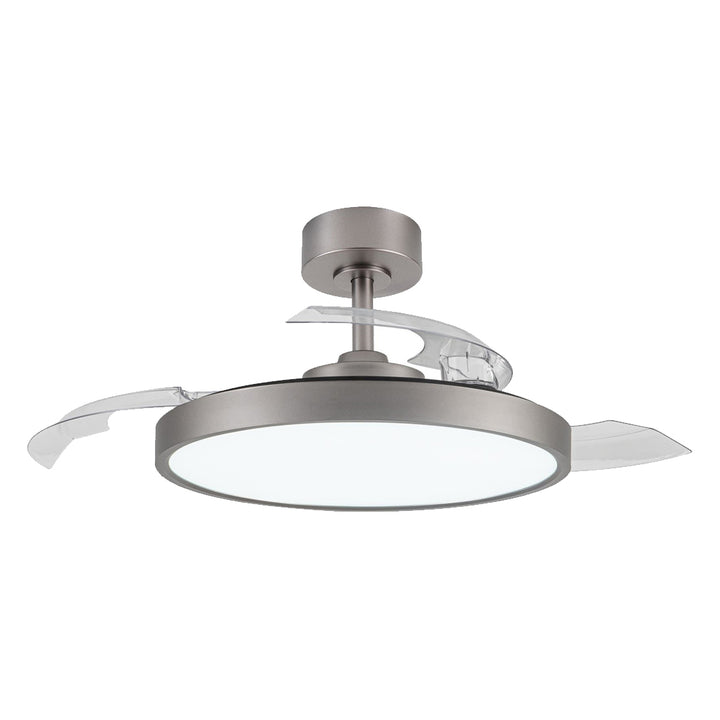 FANCO RETRACT 42" CEILING FAN WITH 40W DIMMABLE LED LIGHT