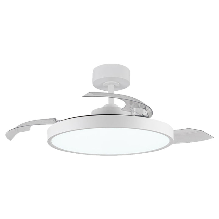FANCO RETRACT 42" CEILING FAN WITH 40W DIMMABLE LED LIGHT