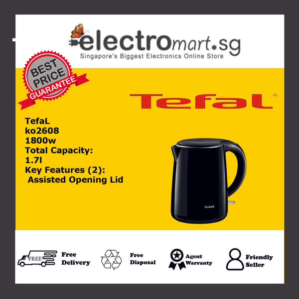 TEFAL KO260865 KETTLE (1.7L) SAFE TEA