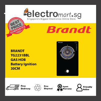 BRANDT TG2231BBL 3OCM Gas hob Battery Ignition