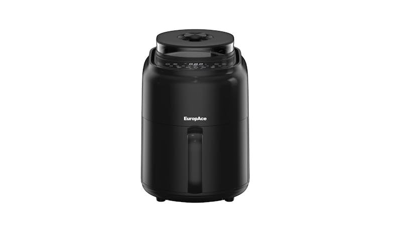 EuropAce EAF7451DBK 4-IN-1 TrueSteam Air Fryer - Black