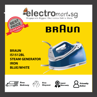 BRAUN IS1512BL See Bundle Options BRAUN IS1512BL CARESTYLE 1 PRO STEAM GENERATOR IRON (2200W)