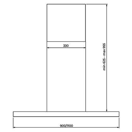 TEKA DHP 98760 SOS 90cm Chimney Hood