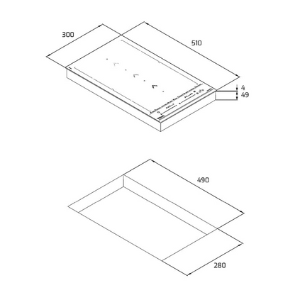 TEKA IZS 34700 MST 30cm Full Flex Induction Hob