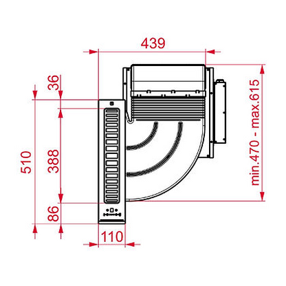 TEKA FIH 16760 Modular Downdraft Hood