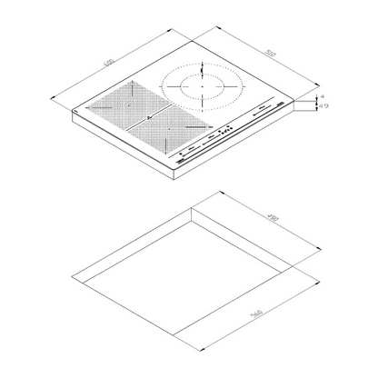 TEKA IZF 65320 MSP Flexi Zone Induction Hob