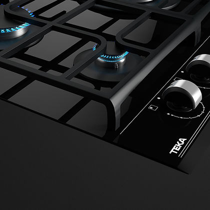 TEKA GZC 63310 60cm 3 Cooking Zone Gas Glass Hob