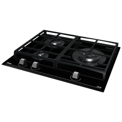 TEKA GZC 63310 60cm 3 Cooking Zone Gas Glass Hob