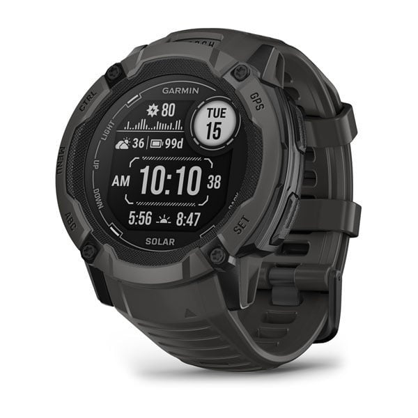 GARMIN Instinct 2X Solar Rugged GPS  Smartwatch with Solar Charging