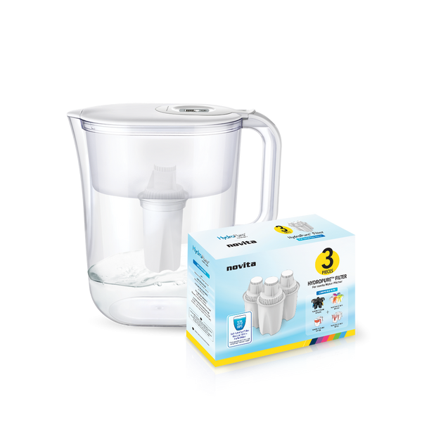 NOVITA NP110 Bundle Water Pitcher & Filter Pack