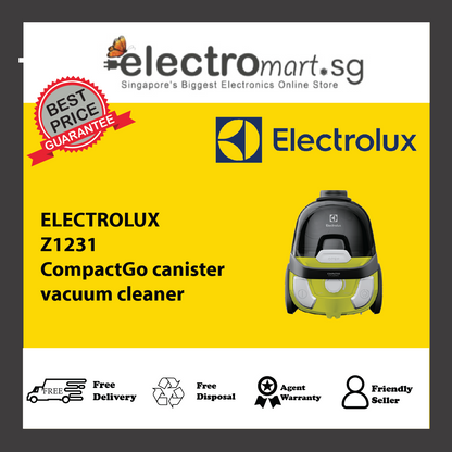ELECTROLUX Z1231 CompactGo canister  vacuum cleaner