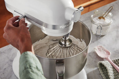 KitchenAid 5KSM55SXXBER/WH Heavy Duty 5.2 L Bowl-Lift Stand Mixer