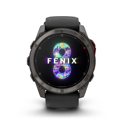 GARMIN fenix 8 MicroLED All-Rounded Advanced Outdoor GPS Smartwatch