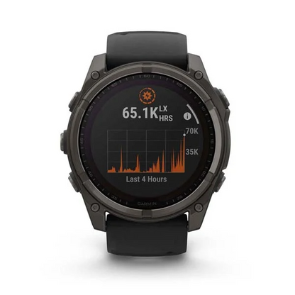 GARMIN fēnix 8 Sapphire Solar Edition All-rounded advanced outdoor GPS smartwatch