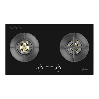 MAYER MMGH278HI 2 Burners Glass Gas Hob 78cm
