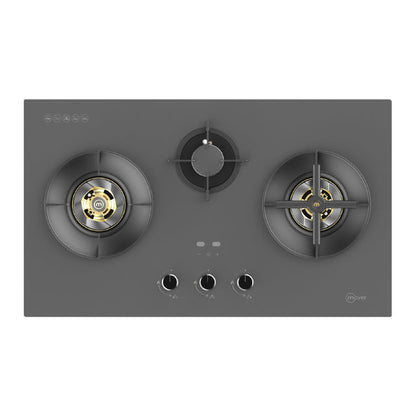 MAYER MMGH388HI 3 Burners Glass Gas Hob 88cm