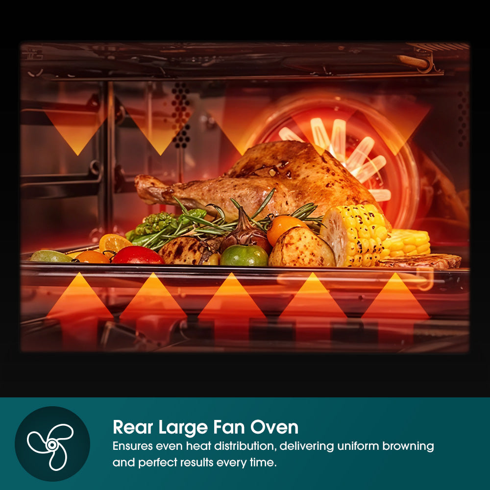 EUROPACE EMS8500E Micro Steam Pro 4-in-1 Microwave Steam Oven