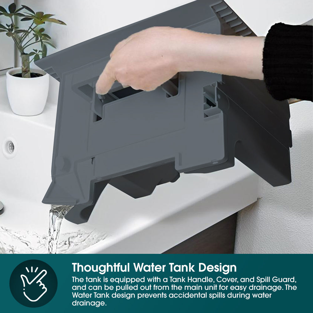 EUROPACE EDH6300DGYWIFI Dual Louvre Dehumidifier + Standalone Air Purifier 30L