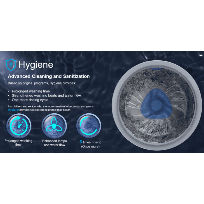 MIDEA MA100W85G Top Load  Washing Machine 8.5kg