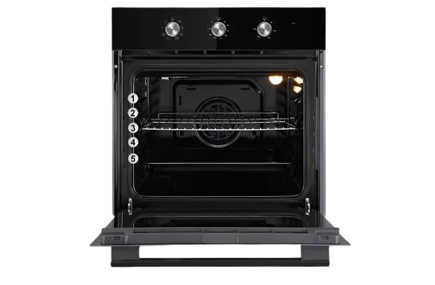 EUROPACE EBO3821DBK Built-In Oven 82L