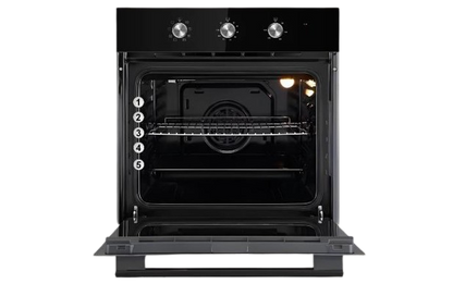 EUROPACE EBO3821DBK Built-In Oven 82L
