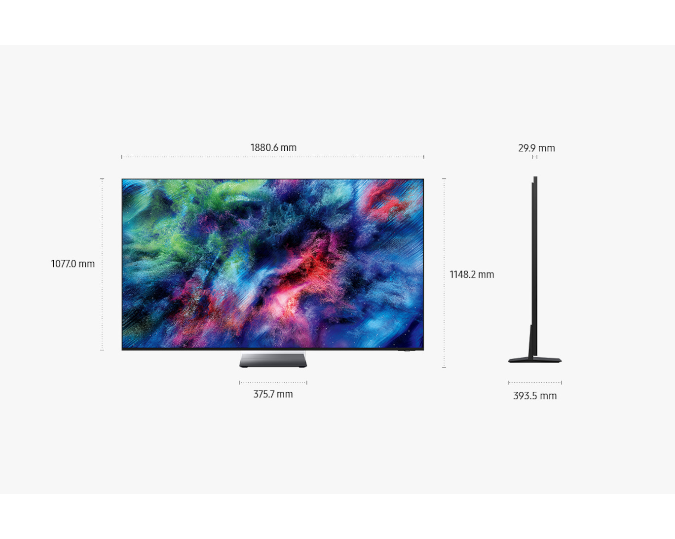 SAMSUNG MRA85R95HAK Micro RGB R95H 4K Samsung Vision AI Smart TV