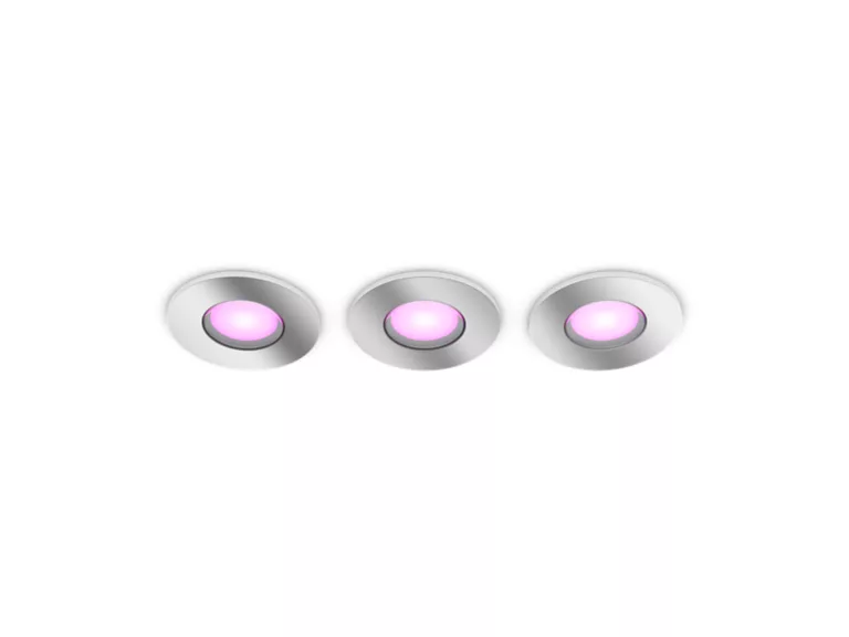 PHILIPS Xamento Hue Recessed chrome 3x4.2W