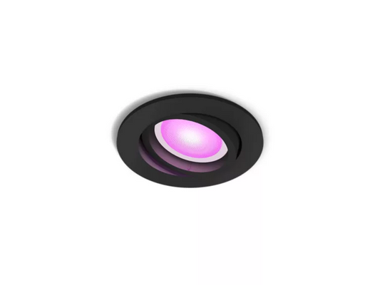 PHILIPS Centura Hue Recessed R. black 1x4.2W
