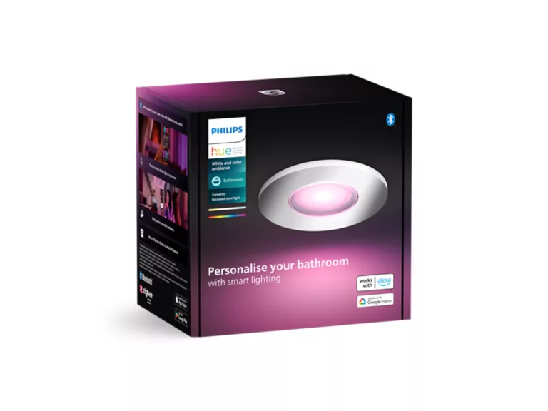 PHILIPS Xamento Hue Recessed chrome 1x4.2W