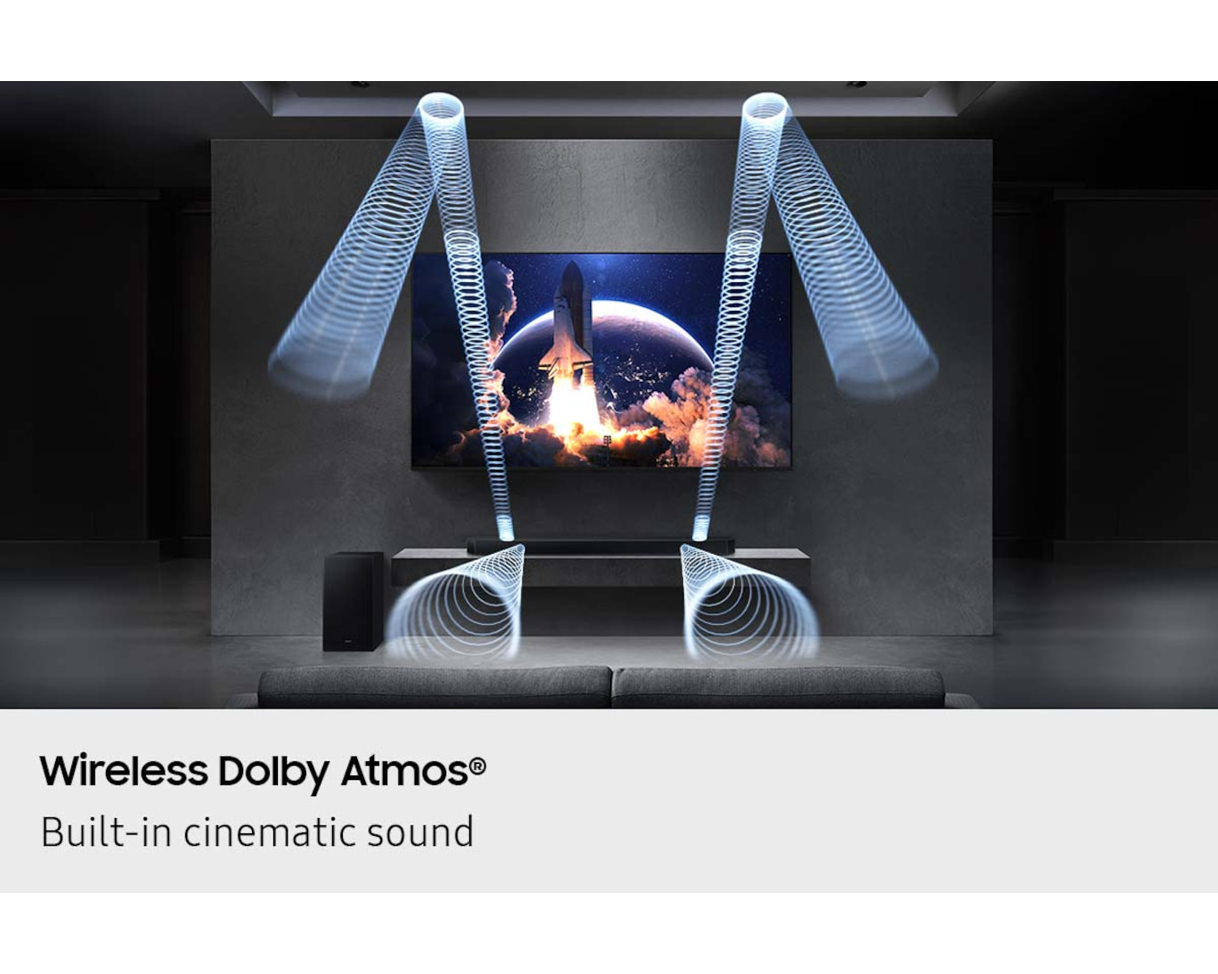 SAMSUNG HW-Q600H/XS Soundbar 3.1.2ch Subwoofer