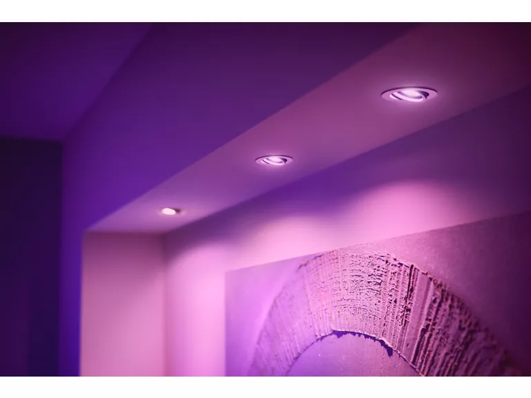PHILIPS Centura Hue Recessed R. white 3x4.2W