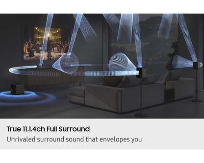 SAMSUNG HW-Q990H/XS Soundbar 11.1.4ch Subwoofer & Rear Speaker