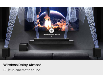 SAMSUNG HW-Q990H/XS Soundbar 11.1.4ch Subwoofer & Rear Speaker