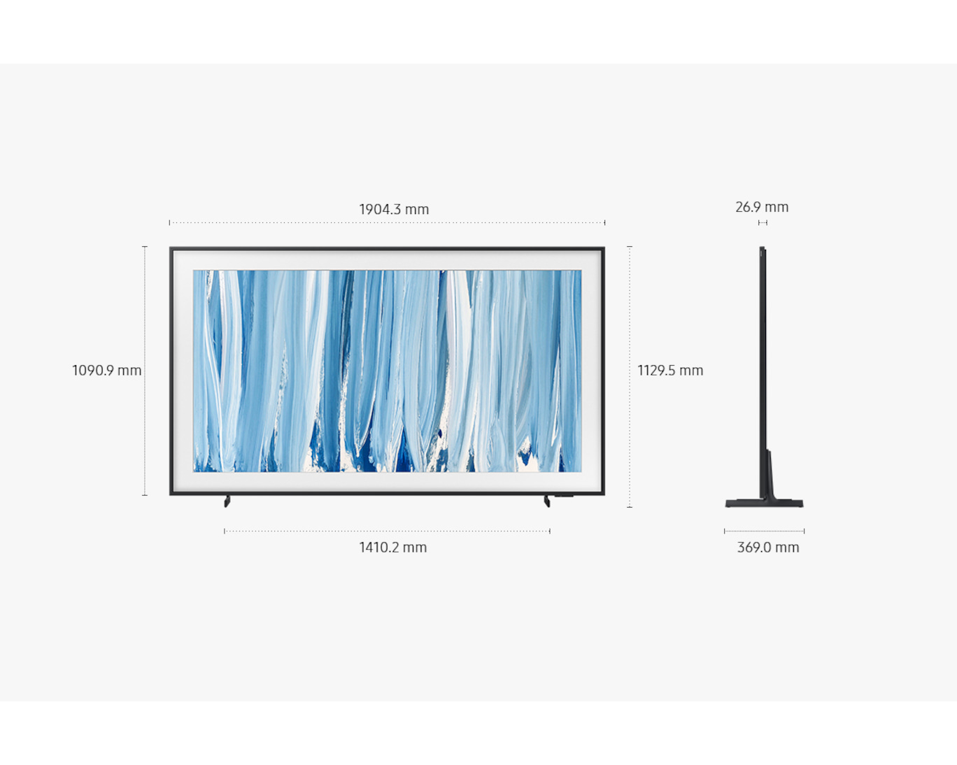 SAMSUNG QA85LS03HWK The Frame Pro LS03HW 4K Vision AI Smart TV 85inch