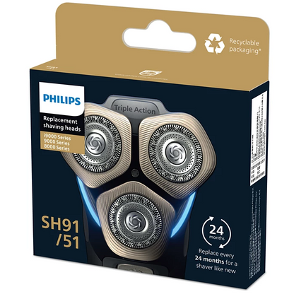 PHILIPS SH91/51 Replacement Shaving Heads