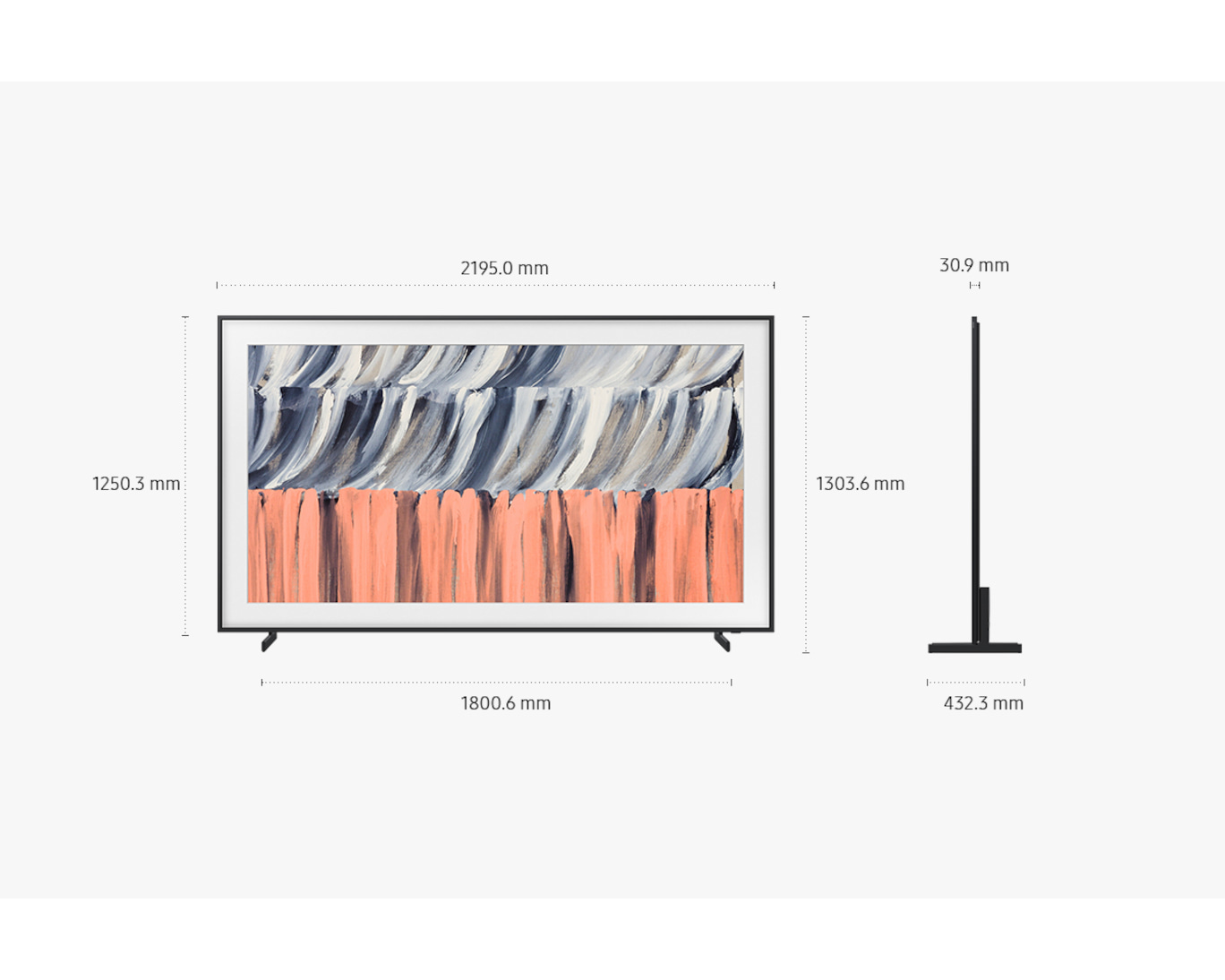 SAMSUNG QA98LS03HEK The Frame LS03HE 4K Vision AI Smart TV 98inch