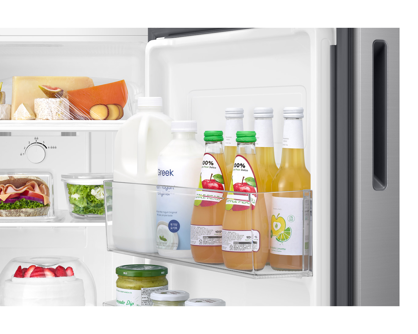 SAMSUNG RT40H25W3PSS Top Mount Freezer All-Around Cooling 256L