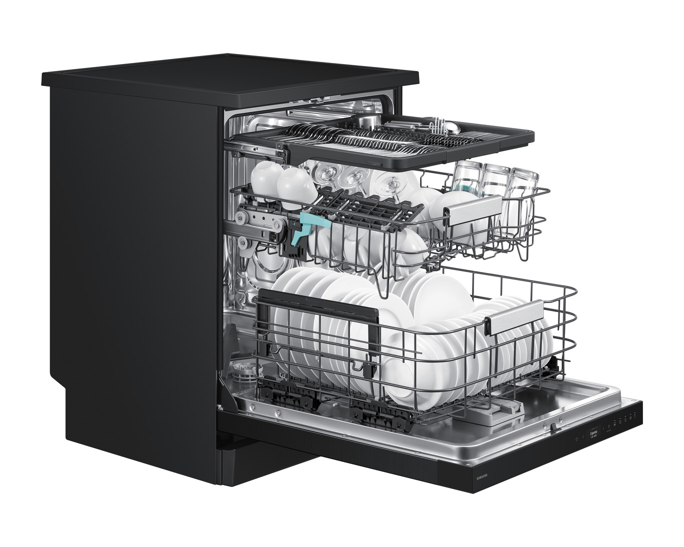 SAMSUNG DW80H73KBFFSP Freestanding Dishwasher