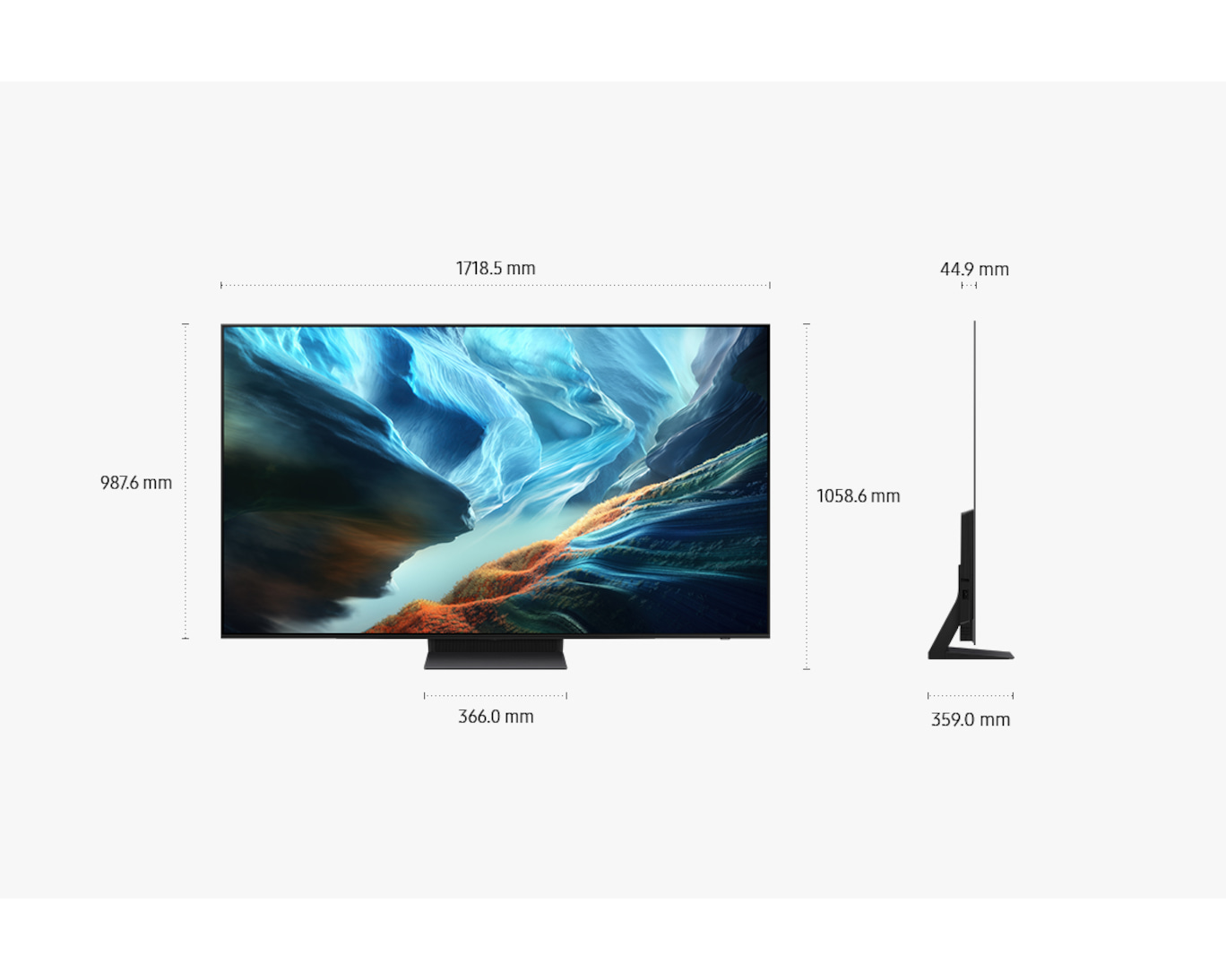 SAMSUNG QA77S90HAK OLED S90H 4K Vision AI Smart TV 77inch