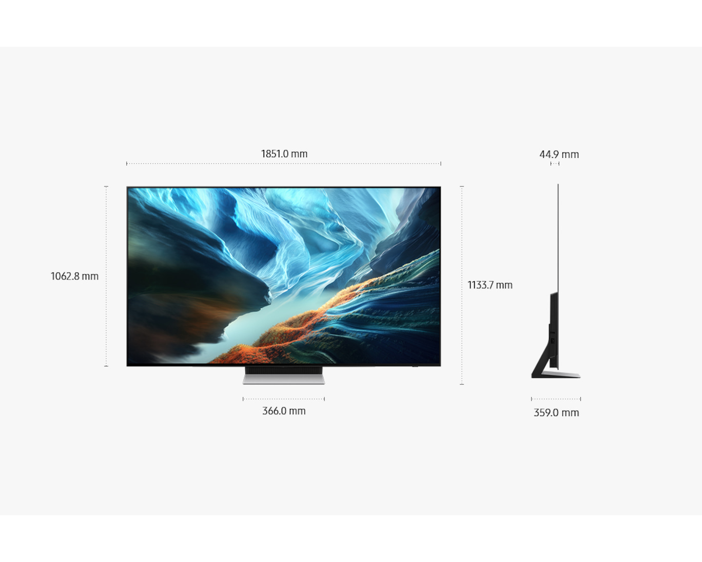 SAMSUNG QA83S90HAE OLED S90H 4K Vision AI Smart TV 83inch