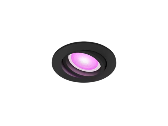 PHILIPS Centura Hue Recessed R. black 1x4.2W