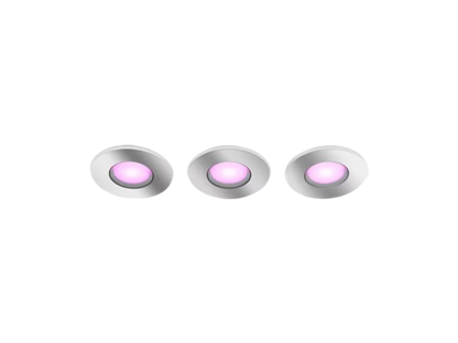 PHILIPS Xamento Hue Recessed chrome 3x4.2W
