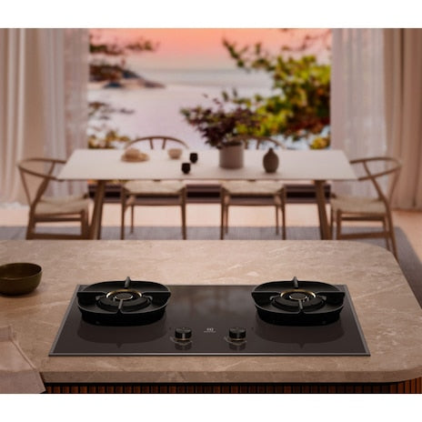 ELECTROLUX EHG8250BEP built-in gas hob with 2 cooking  zones (PUB) 80cm