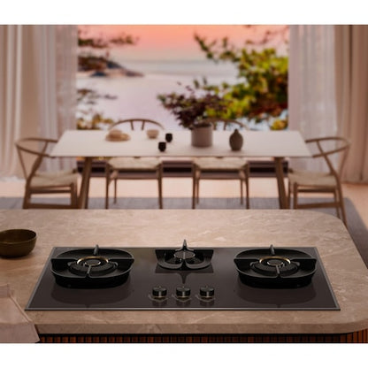 ELECTROLUX EHG9350BE built-in gas hob with 3 cooking  zones (LPG) 90cm
