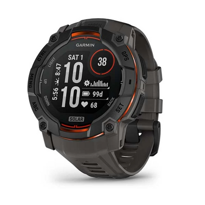 GARMIN Instinct 3 Solar Rugged outdoor GPS smartwatches
