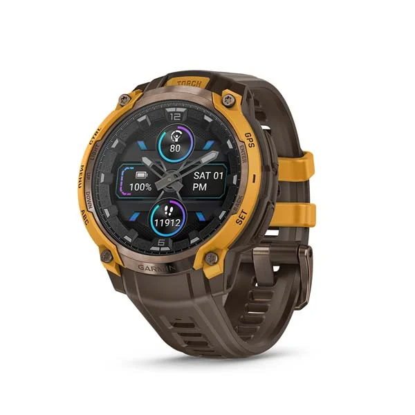 GARMIN Instinct Crossover AMOLED Rugged Hybrid GPS Smartwatch