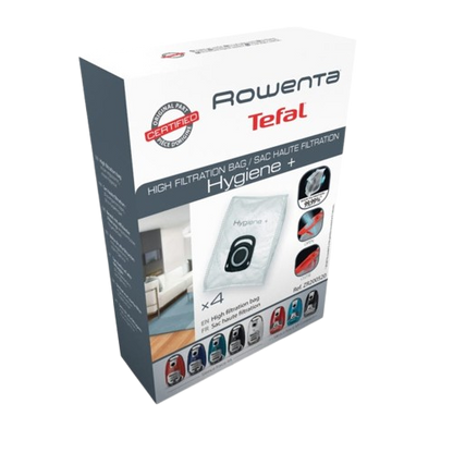 TEFAL ZR2005 Hygiene+ Dust Bag (4 pcs – for Silence Force 4A Series)